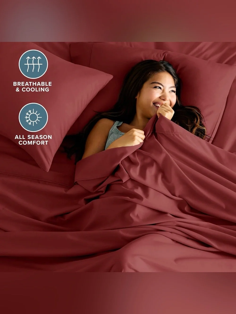 NEW Bare Home King Sheet Set 1800 Ultra-Soft Microfiber King Bed Brushed Comfort